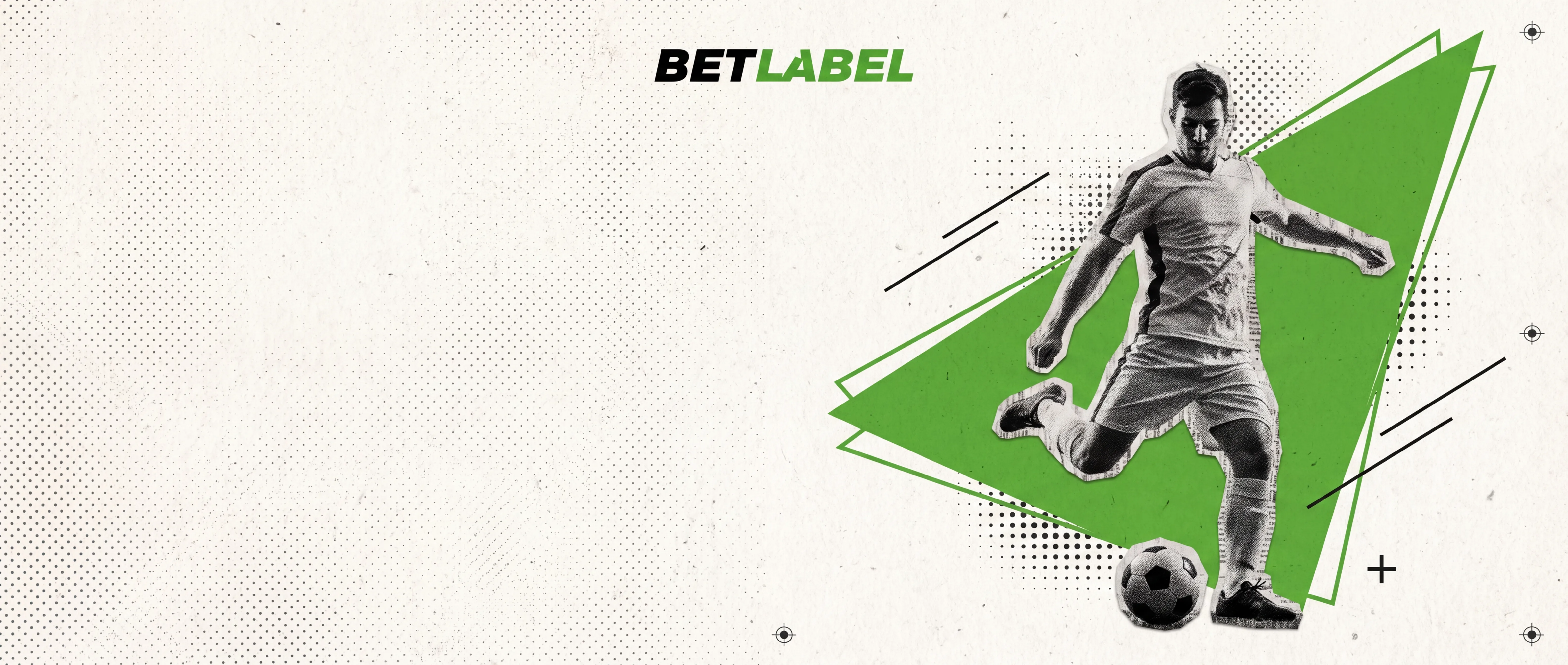 BetLabel football welcome bonus artwork